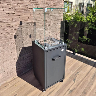 Уличный газовый обогреватель WWT 13K Black