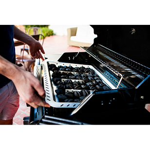 Угольный + газовый гриль Char-Broil Hybrid Gas2Coal для приготовления пищи угольный + газовый гриль char-broil hybrid gas2coal