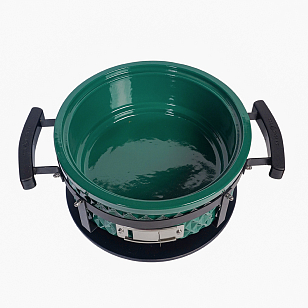 Настольный керамический гриль Diamond Egg Tabletop Grill Цвет: зеленый для приготовления пищи Настольный керамический гриль Diamond Egg Tabletop Grill Цвет: зеленый для сада