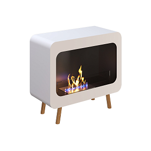 Стол-камин Kaminex Асама Белый для сада и загородного дома Стол-камин Kaminex Асама Белый, уличное оборудование