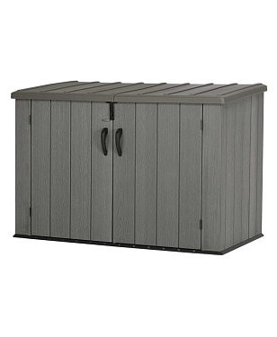 Пластиковый сарай Lifetime WoodLook 2100 л для сада и загородного дома Пластиковый сарай Lifetime WoodLook 2100 л, уличное оборудование