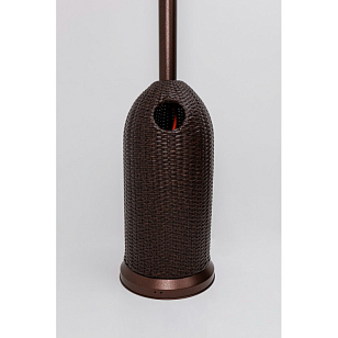 Уличный газовый обогреватель Stalleh Kotte Rattan Brown