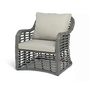 Лаунж-зона 4SIS Ницца, цвет серый для дачи Лаунж-зона 4SIS Ницца, цвет серый, садовая мебель