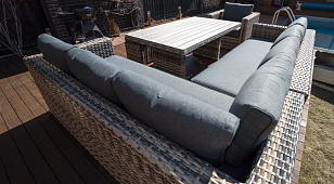 Комплект мебели из искусственного ротанга Lite Sanremo для дачи Комплект мебели из искусственного ротанга Lite Sanremo, садовая мебель