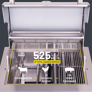 Встраиваемый гриль Char-Broil Medallion Series 4S для приготовления пищи Встраиваемый гриль Char-Broil Medallion Series 4S для сада