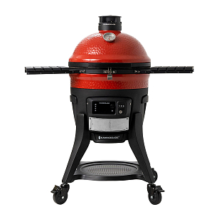 керамический гриль kamado joe konnected ii red для приготовления пищи Керамический гриль Kamado Joe Konnected II Red