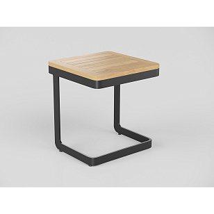 Шезлонг Gardenini Premium Sogno S Карбон / Темно-серый для дачи Шезлонг Gardenini Premium Sogno S Карбон / Темно-серый, садовая мебель