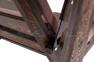 Качели Semka Floresta wenge лиственница для дачи Качели Semka Floresta wenge лиственница, садовая мебель