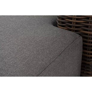 Кушетка 4SIS Капри, цвет коричневый для дачи Кушетка 4SIS Капри, цвет коричневый, садовая мебель