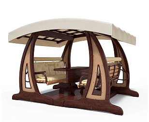 Качели садовые Leda Валенсия X2 Премиум (лиственница) для дачи Качели садовые Leda Валенсия X2 Премиум (лиственница), садовая мебель