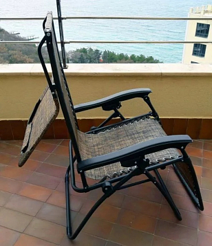 Уличный шезлонг Lite ZD-1 для дачи Уличный шезлонг Lite ZD-1, садовая мебель