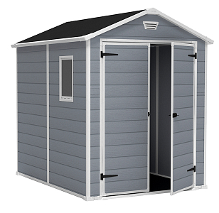 Пластиковый сарай Keter Manor 6х8 DD для сада и загородного дома Пластиковый сарай Keter Manor 6х8 DD, уличное оборудование