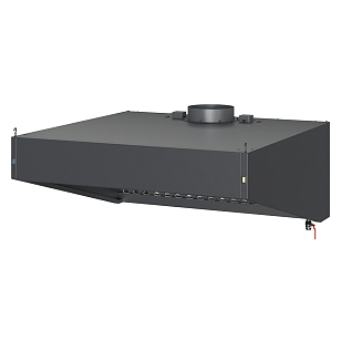 Зонт вытяжной козырькового типа S2 с подсветкой Черный для приготовления пищи Зонт вытяжной козырькового типа S2 с подсветкой Черный для сада