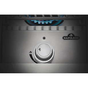 Встраиваемая газовая конфорка Napoleon (одинарная) для приготовления пищи Встраиваемая газовая конфорка Napoleon (одинарная) для сада