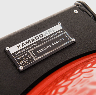 керамический угольный гриль kamado big joe iii red для приготовления пищи Керамический угольный гриль Kamado Big Joe III Red