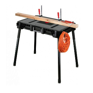 Верстак Keter JobMade + Rails для дачи Верстак Keter JobMade + Rails, садовая мебель