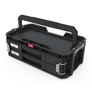 Ящик для инструментов Keter Connect 2 drawers для дачи Ящик для инструментов Keter Connect 2 drawers, садовая мебель