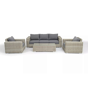 Лаунж-зона 4SIS Боно, цвет бежевый для дачи Лаунж-зона 4SIS Боно, цвет бежевый, садовая мебель