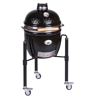 керамический гриль monolith junior black 2.0 на ножках для приготовления пищи Керамический гриль Monolith Junior Black 2.0 на ножках