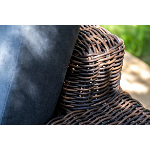 Кушетка 4SIS Капри, цвет коричневый для дачи Кушетка 4SIS Капри, цвет коричневый, садовая мебель