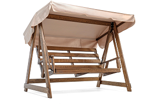 Качели Semka Floresta cappuccino лиственница для дачи Качели Semka Floresta cappuccino лиственница, садовая мебель