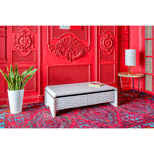 Столик-тумба журнальный Paoli 3D-Modo Цвет: белый для дачи Столик-тумба журнальный Paoli 3D-Modo Цвет: белый, товары для загородного дома