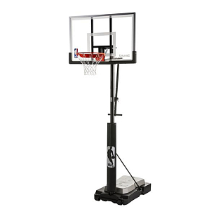 Баскетбольная стойка Spalding Ultimate Hybrid JUNIOR 60" мобильная для отдыха за городом Баскетбольная стойка Spalding Ultimate Hybrid JUNIOR 60" мобильная для хобби и пикника