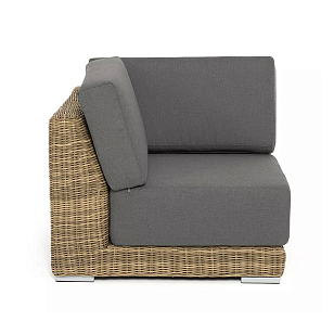 Кушетка 4SIS Капри, цвет соломенный для дачи Кушетка 4SIS Капри, цвет соломенный, садовая мебель