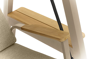 Качели Brafritid Malmo бежевый для дачи Качели Brafritid Malmo бежевый, садовая мебель