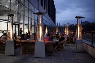 Уличный газовый обогреватель Stalleh Pyramid X4 Ashu для сада и загородного дома Уличный газовый обогреватель Stalleh Pyramid X4 Ashu, уличное оборудование