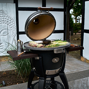 керамический гриль monolith classic avantgarde 55 set, черный для приготовления пищи Керамический гриль Monolith Classic Avantgarde 55 Set, черный