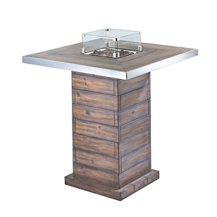 Уличный газовый стол камин Clifton Standing Table Lime (без столешницы) для сада и загородного дома Уличный газовый стол камин Clifton Standing Table Lime (без столешницы), уличное оборудование