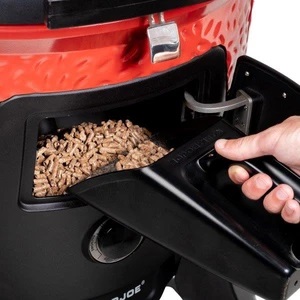керамический пеллетный гриль kamado pellet joe для приготовления пищи Керамический пеллетный гриль Kamado Pellet Joe