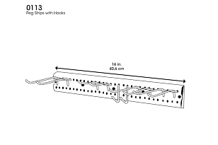Кронштейн-рейка с крючками Lifetime для сарая WoodLook (2 шт.) для сада и загородного дома Кронштейн-рейка с крючками Lifetime для сарая WoodLook (2 шт.), уличное оборудование