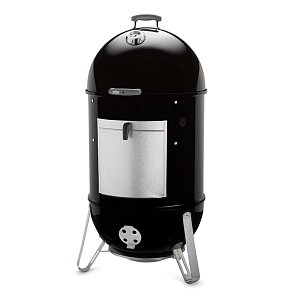 Угольный гриль - коптильня Weber Smokey Mountain Cooker, 57 см, черный для приготовления пищи Угольный гриль - коптильня Weber Smokey Mountain Cooker, 57 см, черный для сада