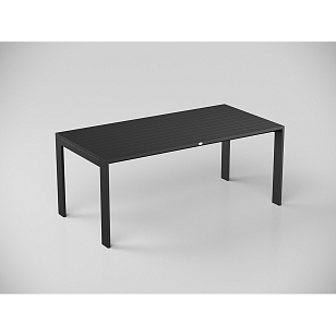 Обеденная зона Gardenini Malia 180 Карбон / Антрацит со стульями Premium Bella для дачи Обеденная зона Gardenini Malia 180 Карбон / Антрацит со стульями Premium Bella, садовая мебель