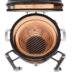 керамический гриль monolith junior black 2.0 на ножках для приготовления пищи Керамический гриль Monolith Junior Black 2.0 на ножках