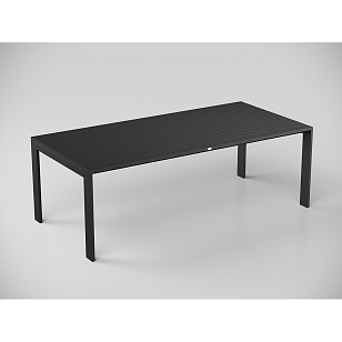 Обеденная зона Gardenini Malia 220 Карбон / Антрацит со стульями Premium Bella для дачи Обеденная зона Gardenini Malia 220 Карбон / Антрацит со стульями Premium Bella, садовая мебель