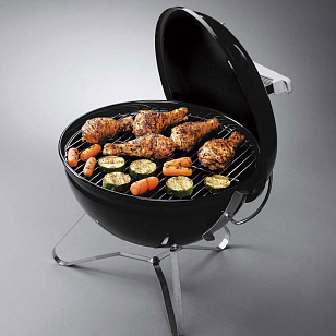 Угольный гриль Weber Smokey Joe Premium, 37 см, черный для приготовления пищи Угольный гриль Weber Smokey Joe Premium, 37 см, черный для сада