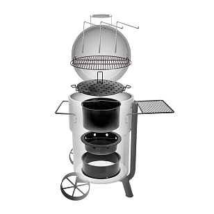 Коптильня Oklahoma Joe's Bronco Pro для приготовления пищи Коптильня Oklahoma Joe's Bronco Pro для сада