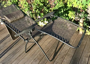 Уличный шезлонг Lite ZD-1 для дачи Уличный шезлонг Lite ZD-1, садовая мебель