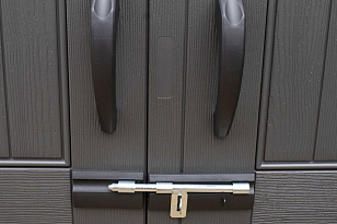 Пластиковый сарай Lifetime WoodLook 7 х 9.5 для сада и загородного дома Пластиковый сарай Lifetime WoodLook 7 х 9.5, уличное оборудование