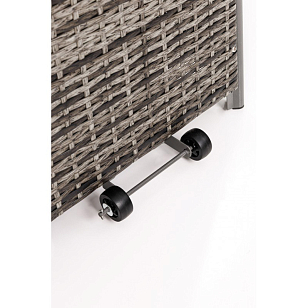 Уличный газовый обогреватель Stalleh Pyramid X4 Rattan Grey для сада и загородного дома Уличный газовый обогреватель Stalleh Pyramid X4 Rattan Grey, уличное оборудование