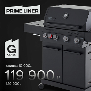 Газовый гриль Primeliner G class 4B Basic черный