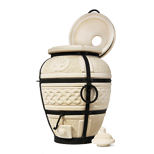 Тандыр Amfora Tandoors Атаман с откидной крышкой для приготовления пищи Тандыр Amfora Tandoors Атаман с откидной крышкой для сада