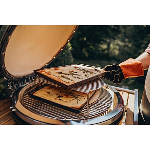 керамический гриль monolith le chef pro 2.0 black на ножках для приготовления пищи Керамический гриль Monolith Le Chef PRO 2.0 Black на ножках