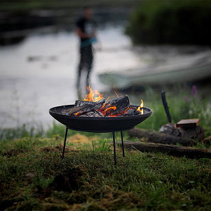 Кострище очаг для дачи Concretika Iron С60