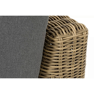 Модуль диванный прямой 4SIS Капри, цвет соломенный для дачи Модуль диванный прямой 4SIS Капри, цвет соломенный, садовая мебель