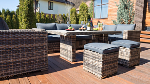 Комплект мебели из искусственного ротанга Lite Sanremo для дачи Комплект мебели из искусственного ротанга Lite Sanremo, садовая мебель