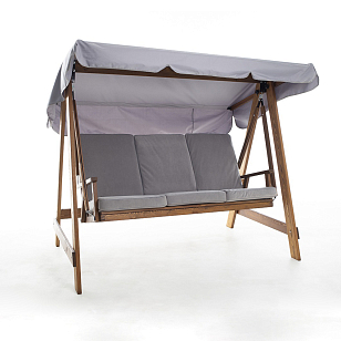 Качели Semka Floresta gray лиственница для дачи Качели Semka Floresta gray лиственница, садовая мебель